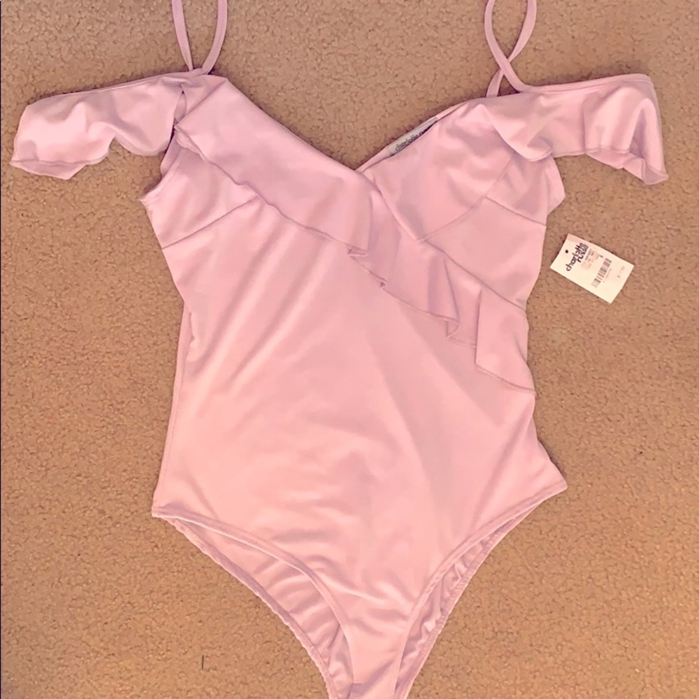 Lilac body suit
